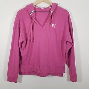PINK Victoria's Secret V-Neck Sweatshirt Hoodie XS‎